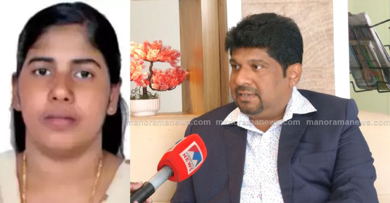 Nimisha Priya; Samuel Jerome. Photo: Manorama News